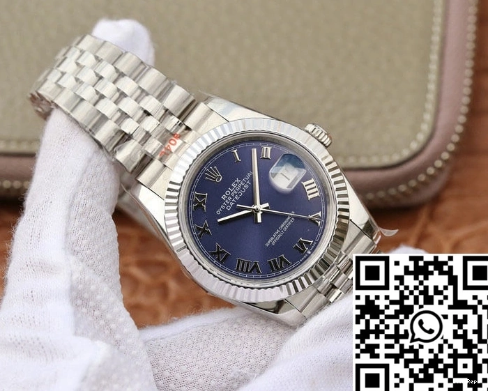 Rolex Blue 36MM Dial Factory Datejust GM 0913